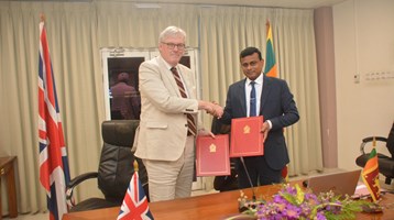 Sri Lanka MoU signing event