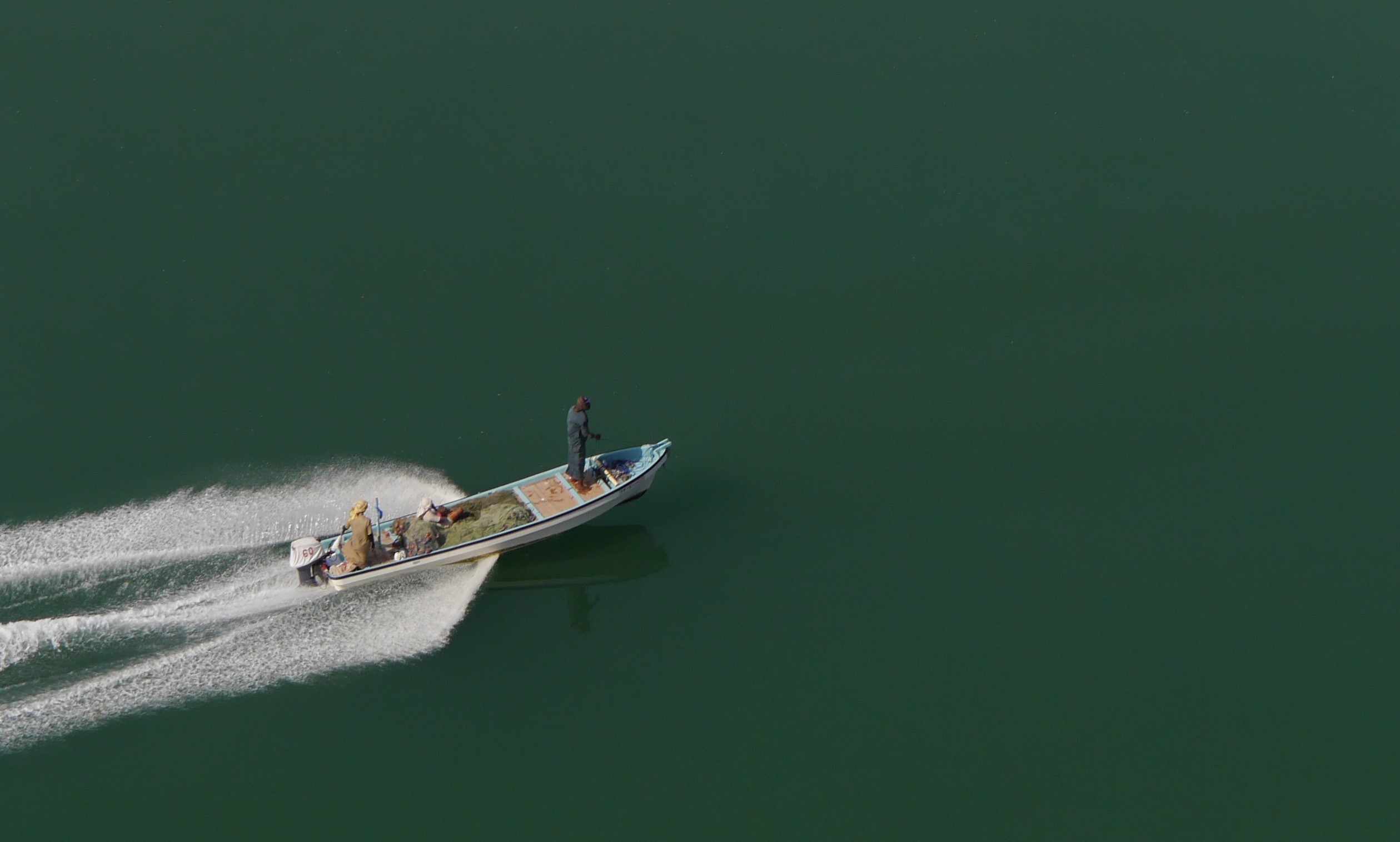 Boat in the Arabian Gulf