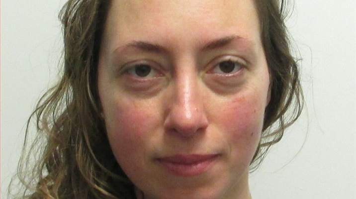 woman looking at camera