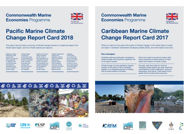 Pacific and Caribbean Report Cards