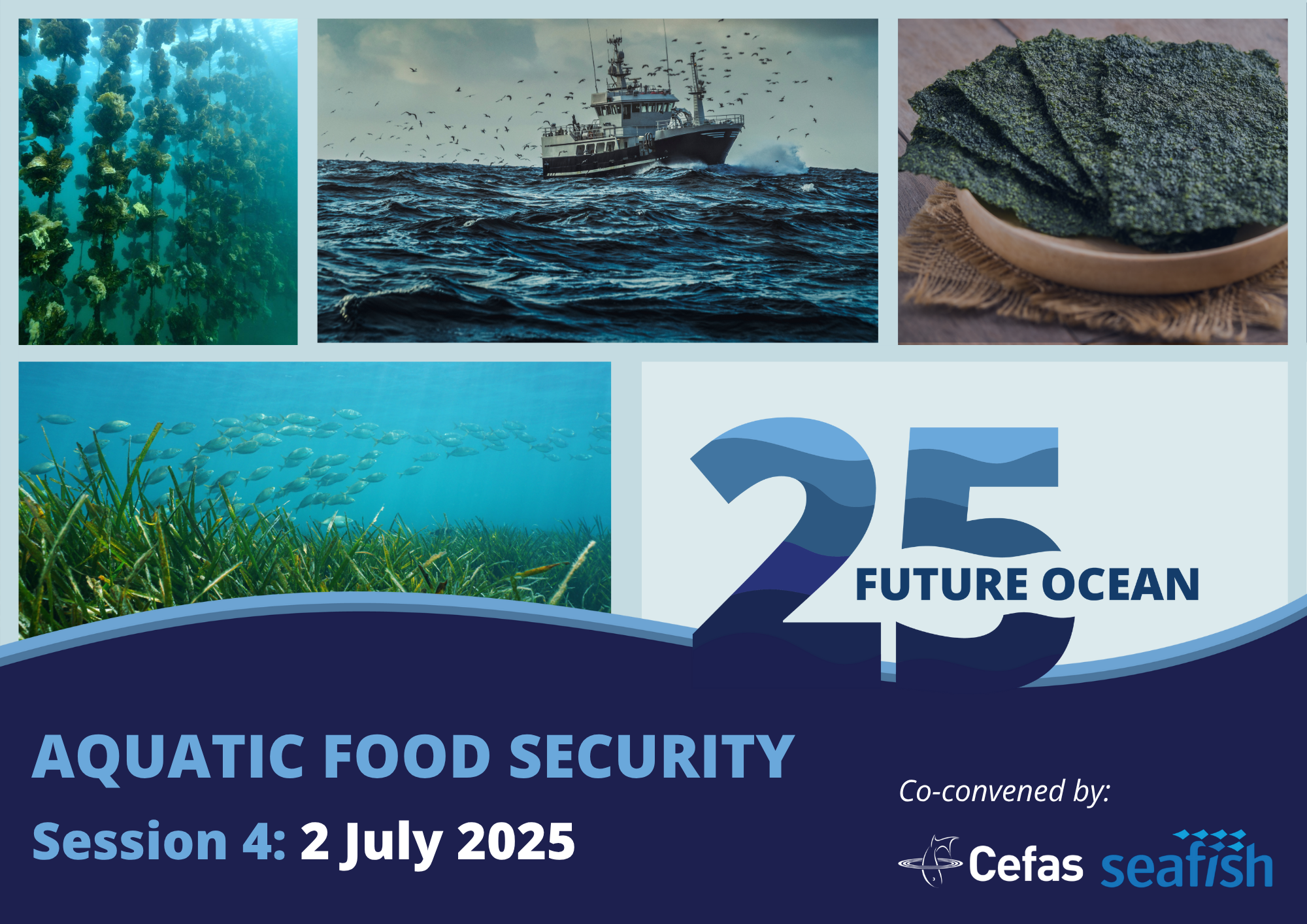 Images related to the theme of Aquatic Food Security