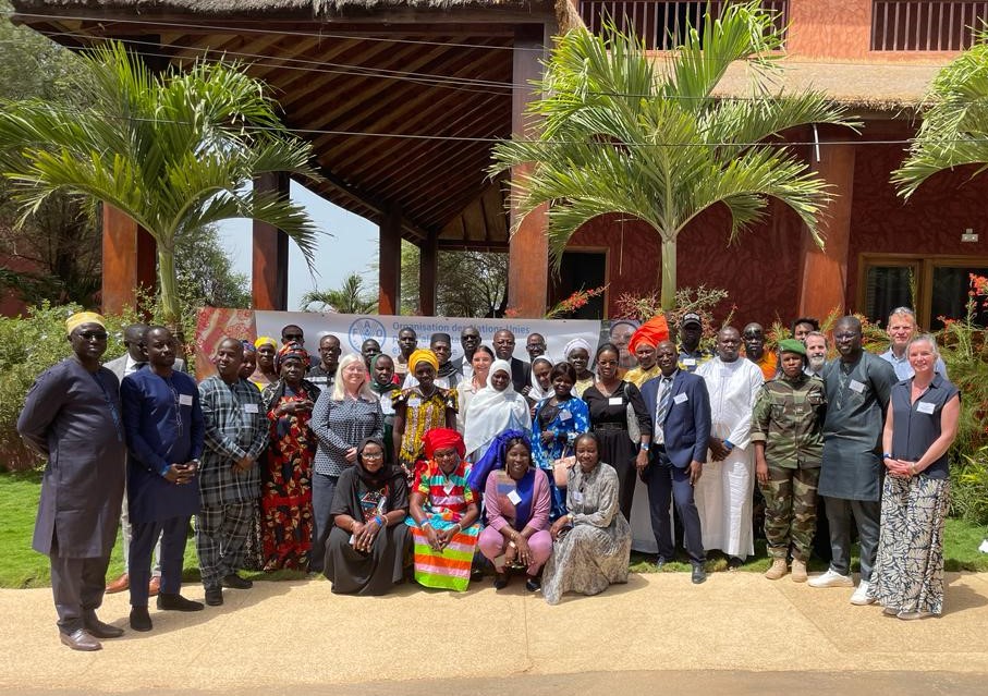 Delegates at the Senegal Training Workshop