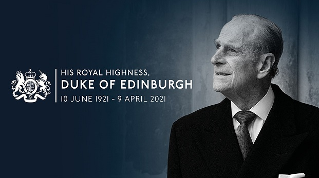 HRH Duke of Edinburgh 10 June 1921-9 April 2021