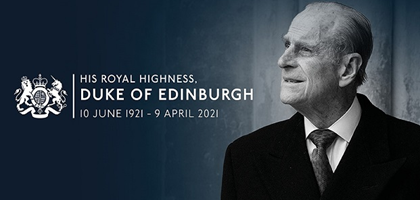 HRH Duke of Edinburgh 10 June 1921-9 April 2021