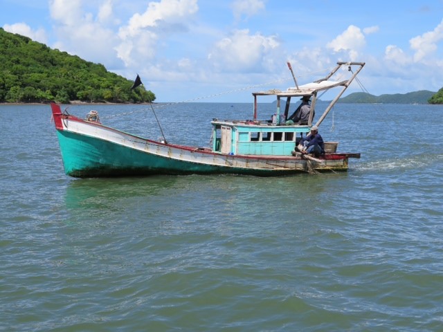 small fishing boat