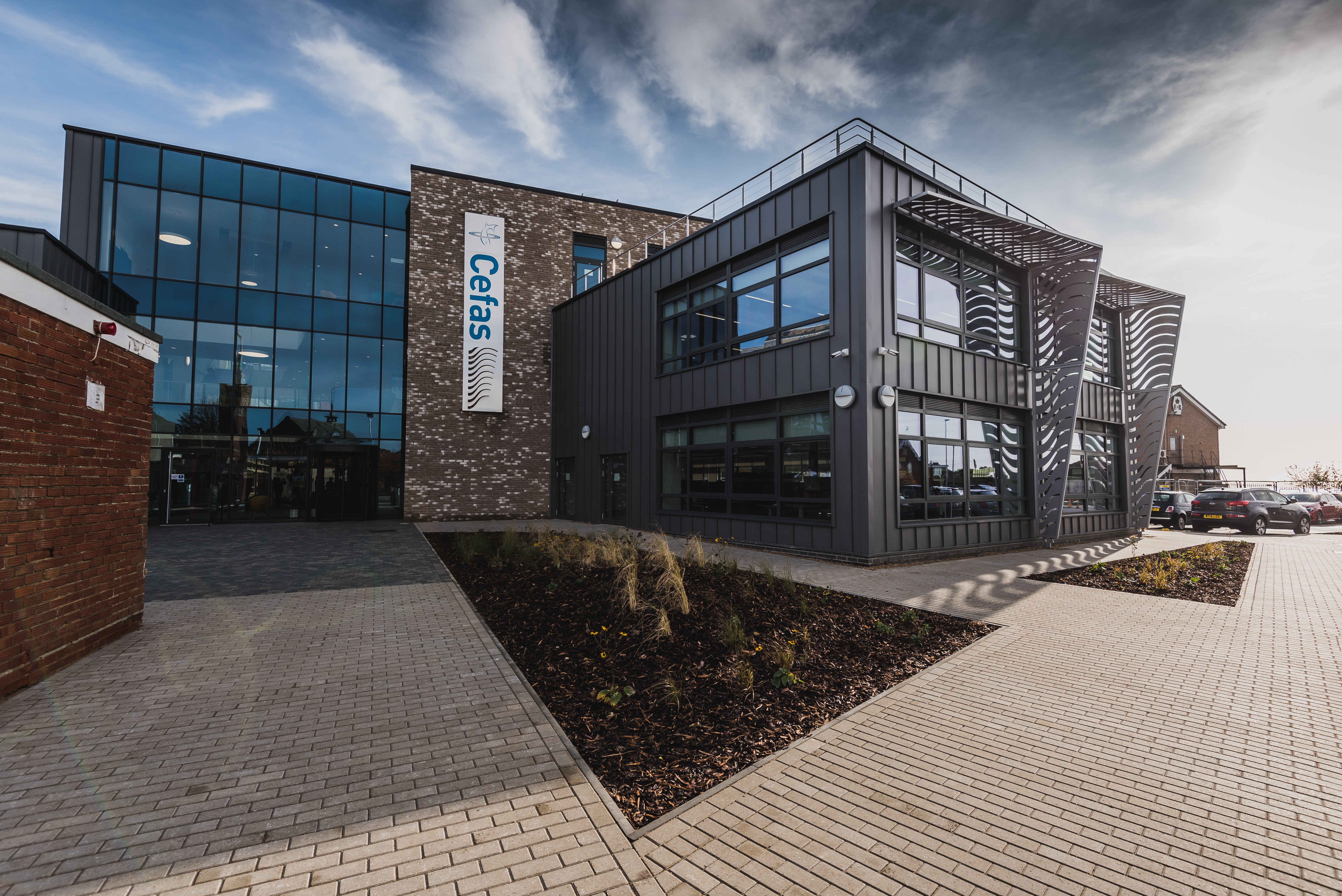 Image of Cefas' new laboratory in Lowestoft