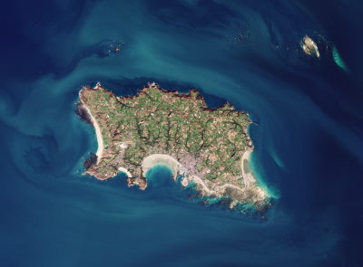 Jersey - Contains modified Copernicus Sentinel data 2018