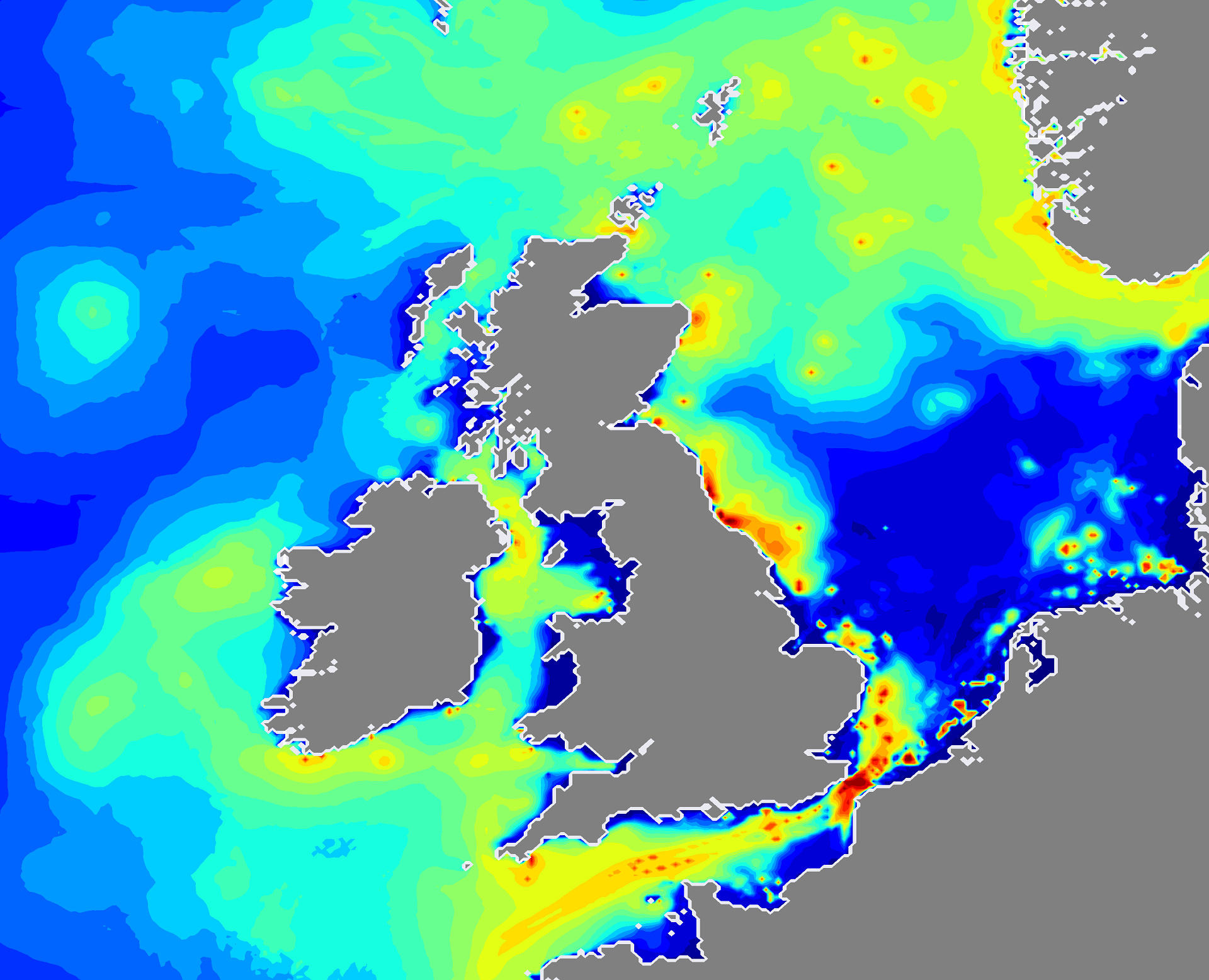 a computer generated model of sea