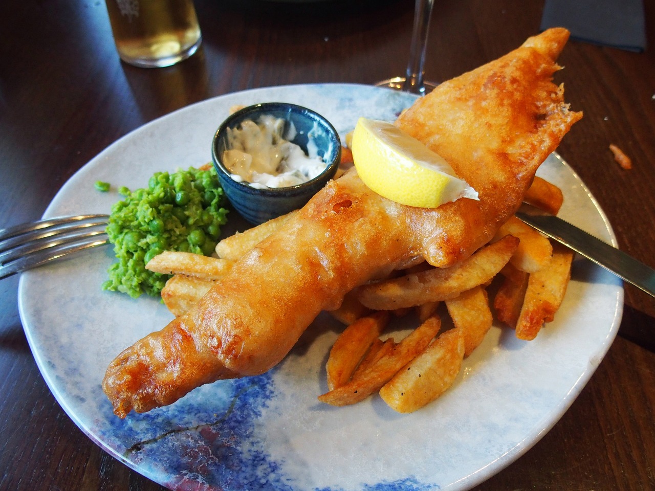 Fish and chips. Image by Ghislain from Pixabay