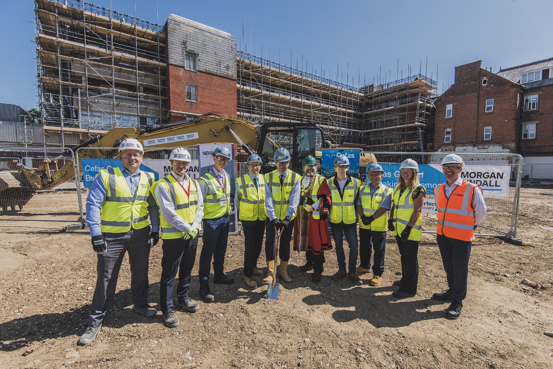 New multi-million Cefas HQ construction kicks off with ground-breaking ceremony