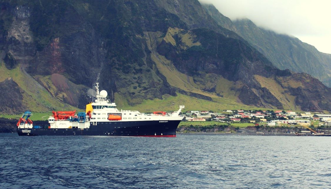 Boat in Tristan da Cunha