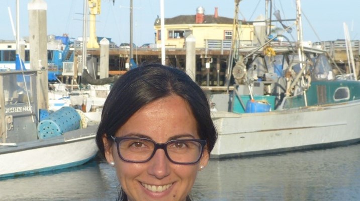 woman looking at camera